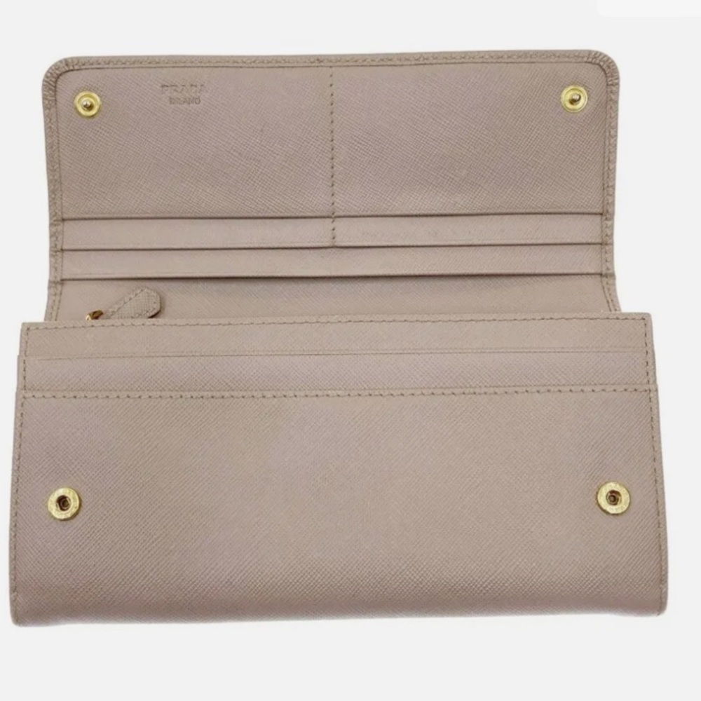 Authentic Prada Ribbon Bifold Long Wallet - Picture 3 of 12
